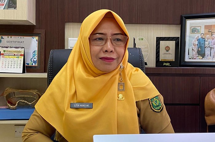 Kepala Dinas Perkebunan Berau, Lita Handini.