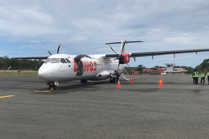 BUTUH PENDANAAN: Penerbangan Kalimarau-Maratua menggunakan pesawat ATR masih diusahakan, karena belum ada investor yang mau untuk mewujudkan program tersebut.
