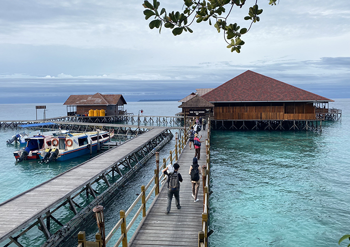 LONJAKAN WISATAWAN: Jelang libur Lebaran 2024, wisatawan diimbau menjaga kebersihan selama berada di tempat wisata.