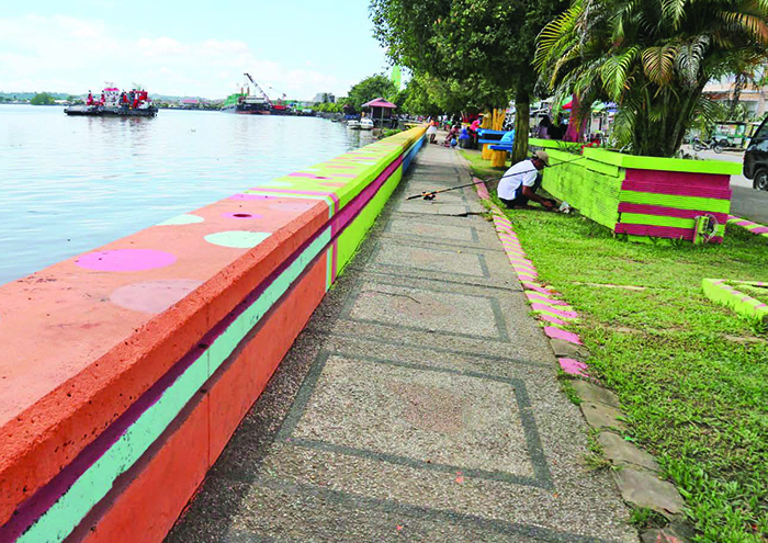 SPOT WISATA: Tepian Teratai, Jalan Pulau Derawan akan memiliki wajah baru pada akhir tahun ini.