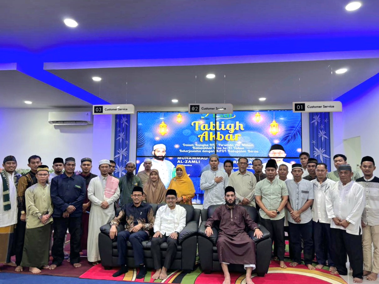 Dalam rangka Tabligh Akbar dan menyambut HUT Perumda Air Minum Batiwakkal Berau  yang Ke-41 tahun.