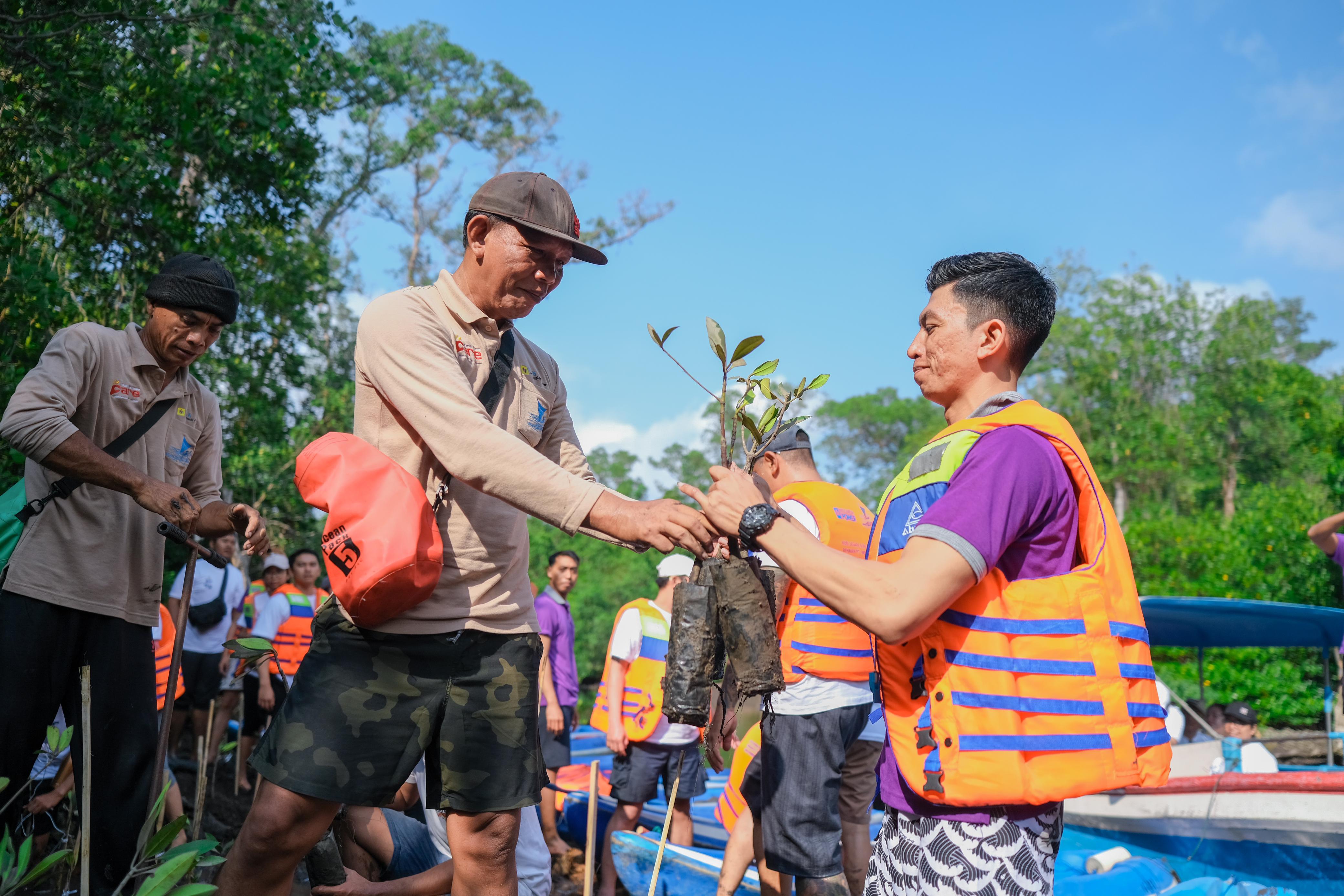 Susur mangrove, salah satu aktivitas menarik dilakukan di kawasan Ekowisata Mangrove Batu Lumbang, di mana pengunjung dapat menikmati keindahan hutan mangrove serta mendapatkan edukasi.