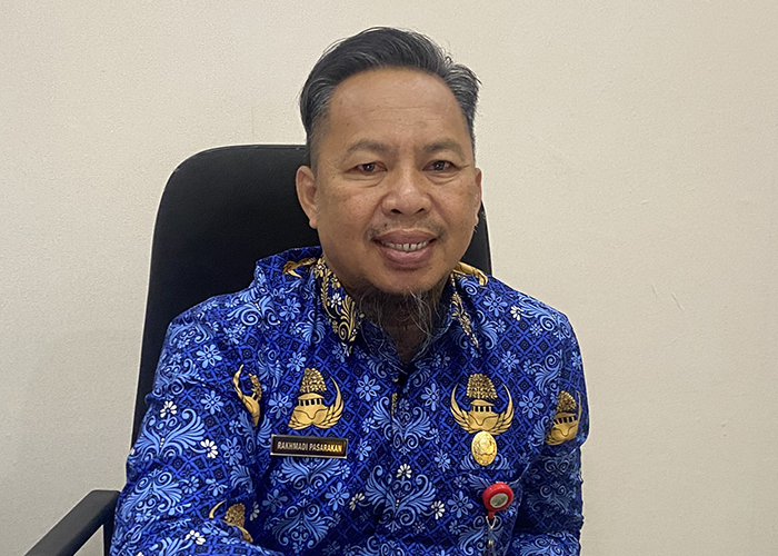 Kepala Dinas Pangan Berau, Rakhmadi Pasarakan