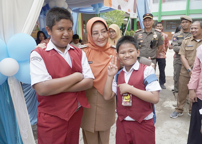 AJAK TEKAN STUNTING: Bupati Berau Sri Juniarsih Mas, terus berupaya menekan stunting di Kabupaten Berau. Selain program-program Pemkab, bupati juga mengajak dunia usaha menekan kasus stunting.
