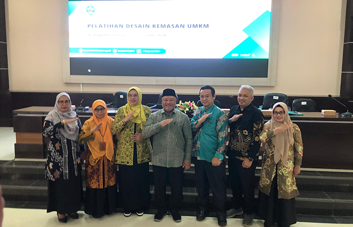 ANTUSIAS: Pelatihan yang digelar diikuti antusias sejumlah pelaku UMKM.