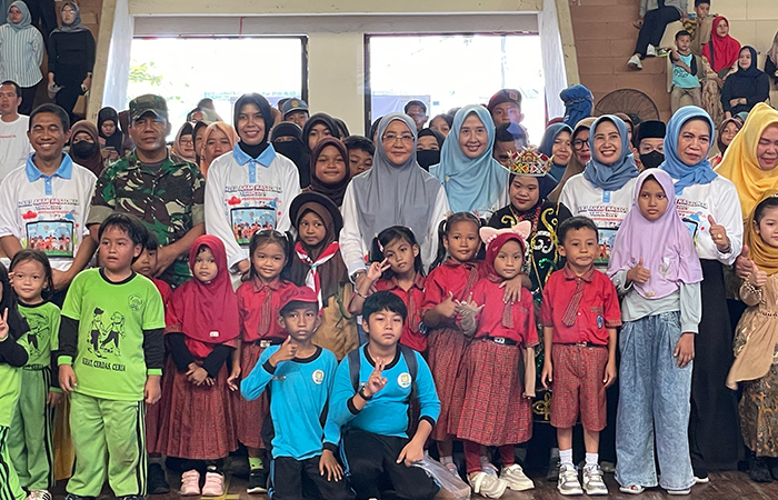 HARI ANAK NASIONAL: Bupati Berau, Sri Juniarsih Mas, ajak seluruh lapisan untuk memenuhi hak dan kebutuhan anak dalam momen peringatan Hari Anak Nasional.
