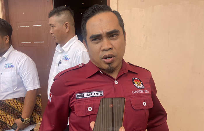 Ketua KPU Berau, Budi Harianto.