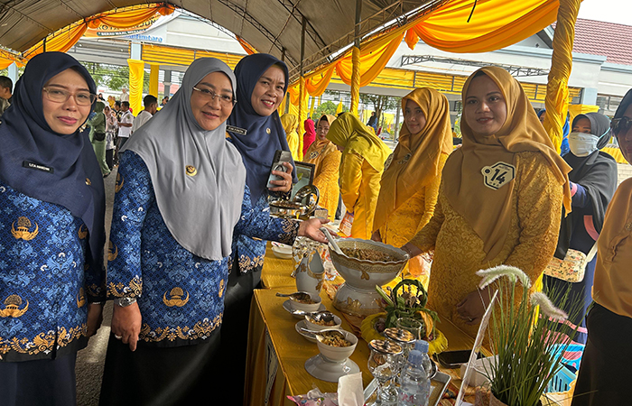 KULINER LOKAL: Makanan khas Berau diminta menjadi salah satu sajian menu di hotel-hotel yang ada di Kabupaten Berau, seperti bubur ancur paddas.