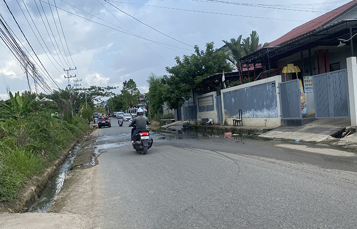 BAKAL DIATASI: Pemkab Berau melalui DPUPR Berau akan menuntaskan permasalahan banjir di Jalan Albina melalui Masterplan Penanganan Banjir.