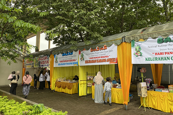 FESTIVAL PANGAN: Dinas Pangan Berau kembali menggelar festival kuliner pangan lokal, yang menggandeng UMKM lokal dan kelompok wanita tani.