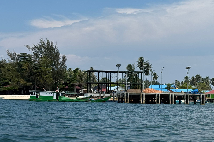 PASTIKAN: Saga akan memantau pembangunan dermaga wisata Pulau Derawan, yang nantinya juga digadang jadi pintu masuk  terpadu wisata di Berau.