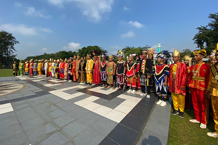 UPACARA: Peringatan Hari Sumpah Pemuda yang digelar Pemkab Berau mengangkat tema "Maju Bersama Indonesia Raya".