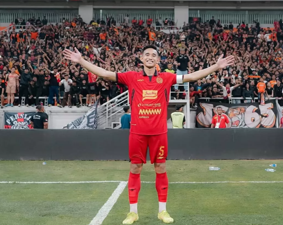 Bek Persja Jakarta Rizky Ridho ternyata hampir bergabung bersama Persib Bandung pada tahun 2023 yang lalu, namun karena alasan transportasi dirinya lebih memilih macan kemayoran (Instagram)