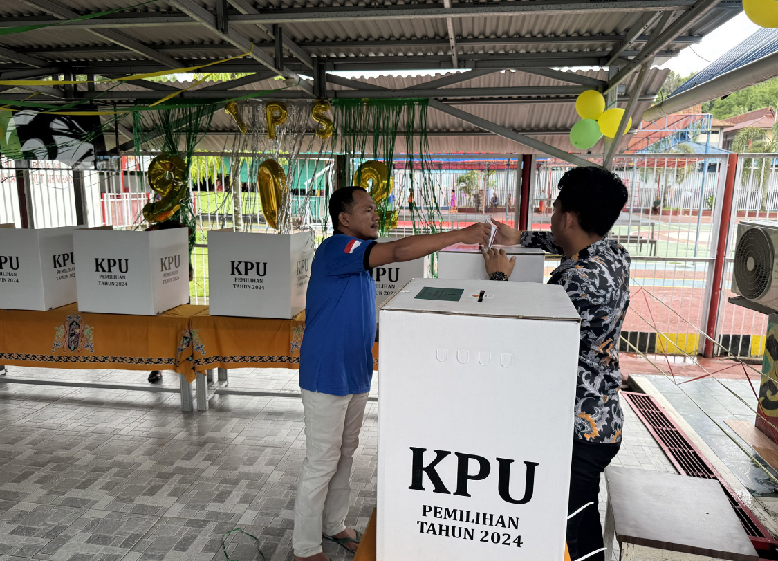 EVALUASI PILKADA: Komisioner KPU Bulungan lakukan evaluasi pasca Pilkada 2024 di tingkat PPK dan PPS, beberapa waktu lalu.  (KPU KALTARA UNTUK HRK)