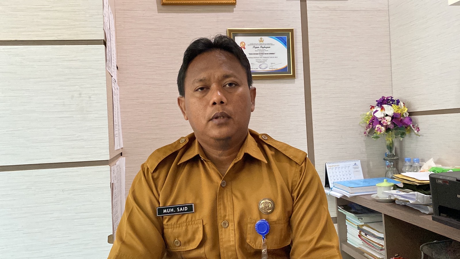 Muhammad Said, Sekretaris Kabupaten Berau