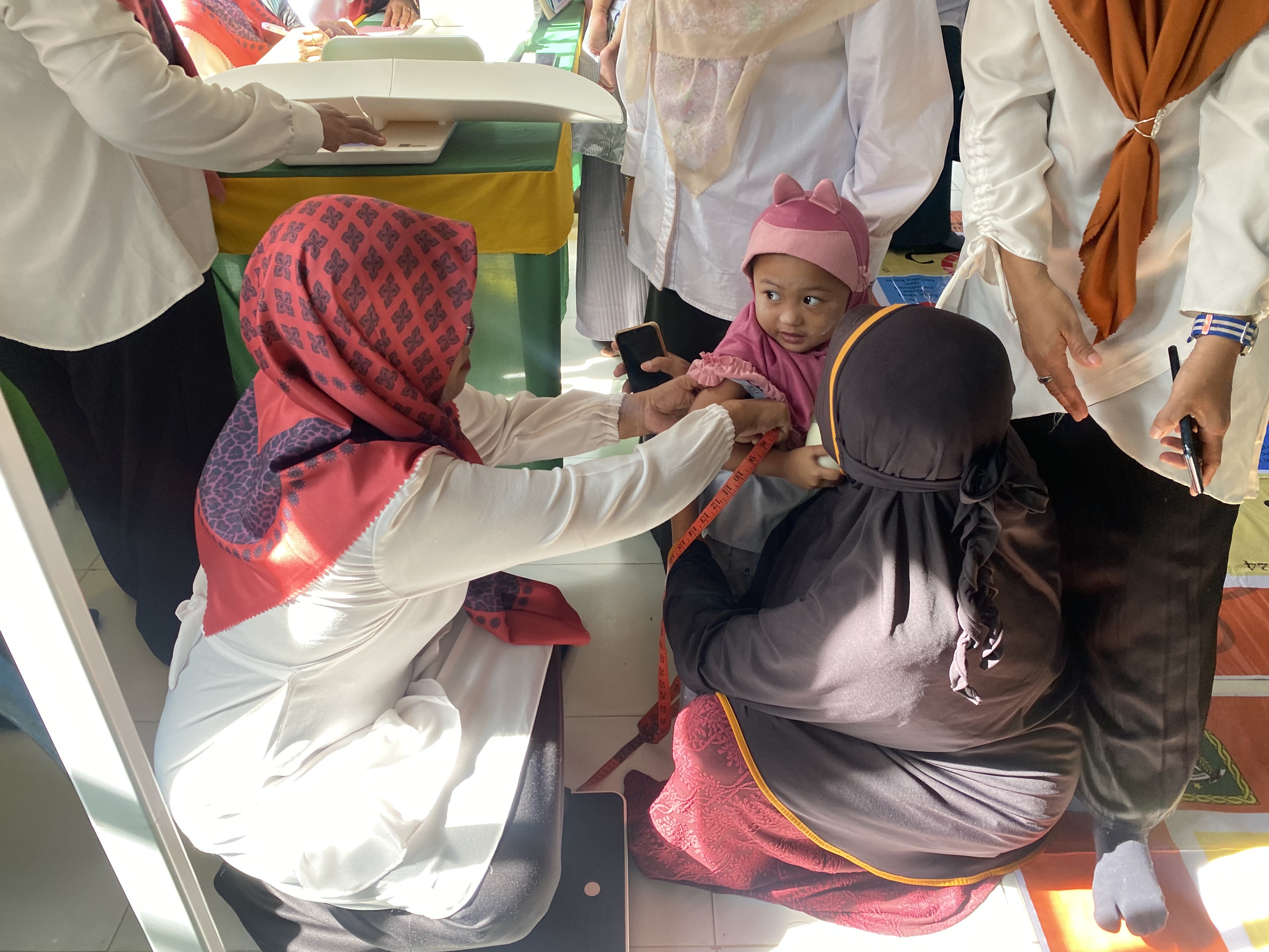 ILUSTRASI: DPPKBP3A Berau mendorong petugas Posyandu untuk aktif mengajak masyarakat datang ke Posyandu. (IZZA/BP)