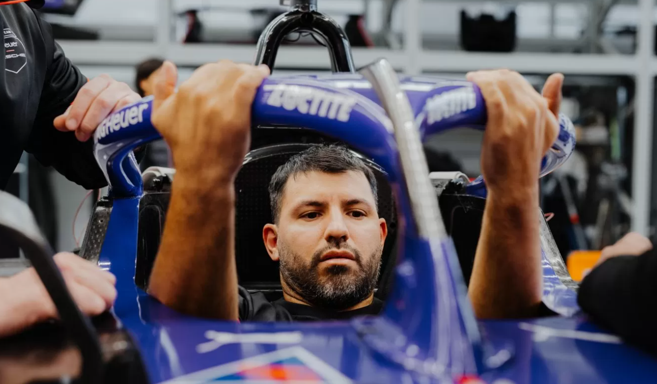 Sergio Aguero bakal menjajal dunia Formula E. (Dok. Porsche)