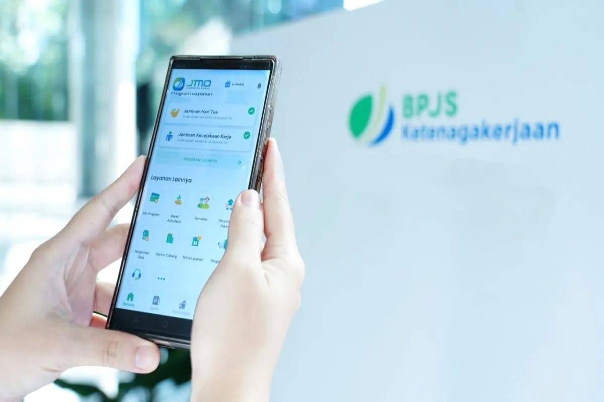 BERI PELAYANAN: Peserta BPJS Ketenagakerjaan dapat mengakses aplikasi JMO untuk memantau proses klaim secara real-time. (BPJSTK BERAU UNTUK BP)
