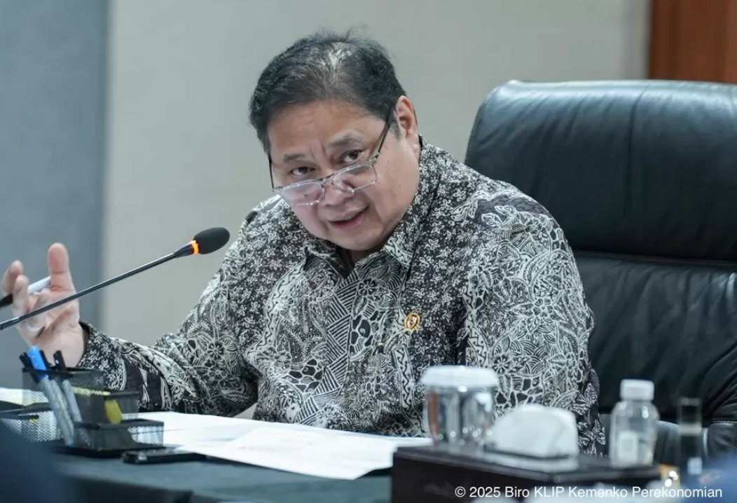 Menteri Koordinator Bidang Perekonomian Airlangga Hartarto. (JAWAPOS.COM)