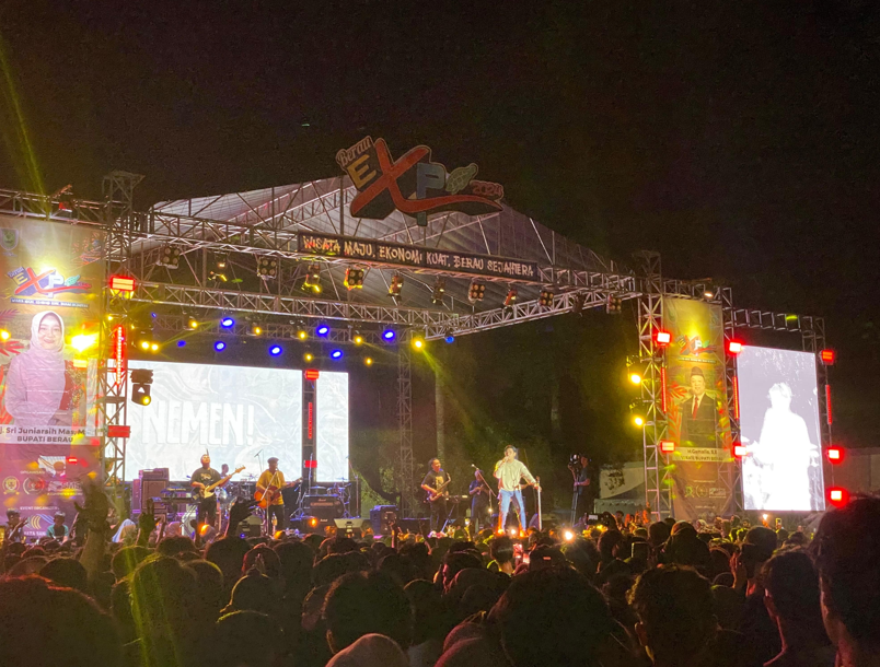 TETAP TERLAKSANA: Pelaksanaan Berau Expo 2024. Pada tahun ini event itu bakal tetap dilaksanakan, meski anggarannya terkena pemangkasan. (SENO/BP)