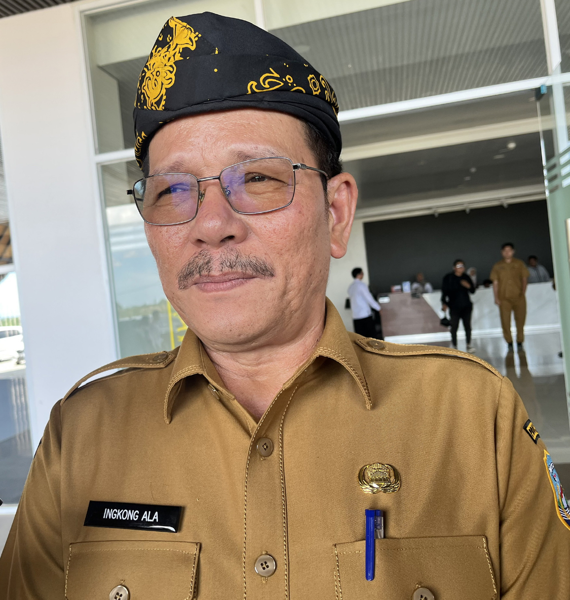 Ingkong  Ala, Wakil Gubernur Kaltara. (FAISAL/HRK)