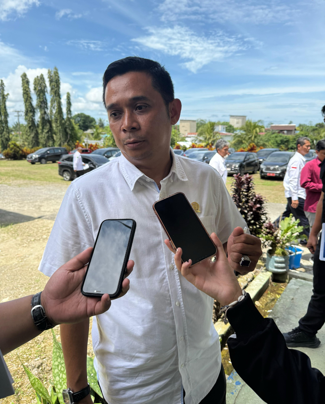 Dedy Okto Nooryanto, Ketua DPRD Berau. (SENO/BP)