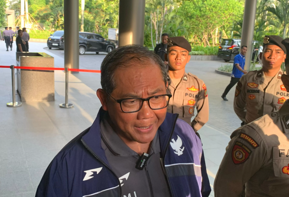 Manajer Timnas Indonesia, Sumardji menyebut mental pemain Timnas Indonesia kini sudah pulih dan siap untuk melawan Bahrain. (Dimas Ramadhan/JawaPos.com)