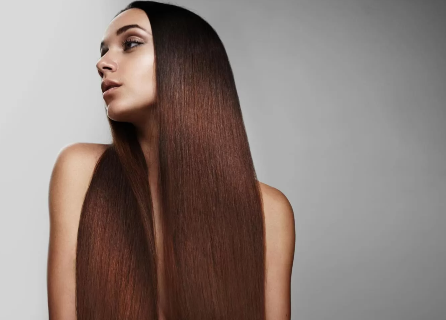 ilustrasi rambut lurus. (Freepik)