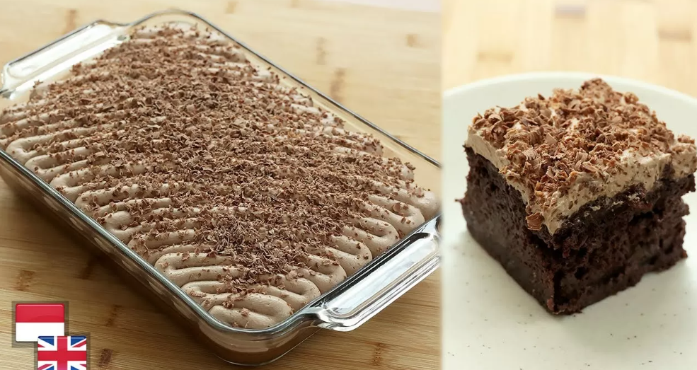 Resep Chocolate Milk Bath Cake ala Chef Devina Hermawan, Dessert Istimewa untuk Lebaran dan Hampers Spesial (youtube Devina Hermawan)