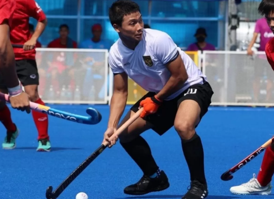 Pemain Timnas Hoki Indonesia. (Jawapos.com)