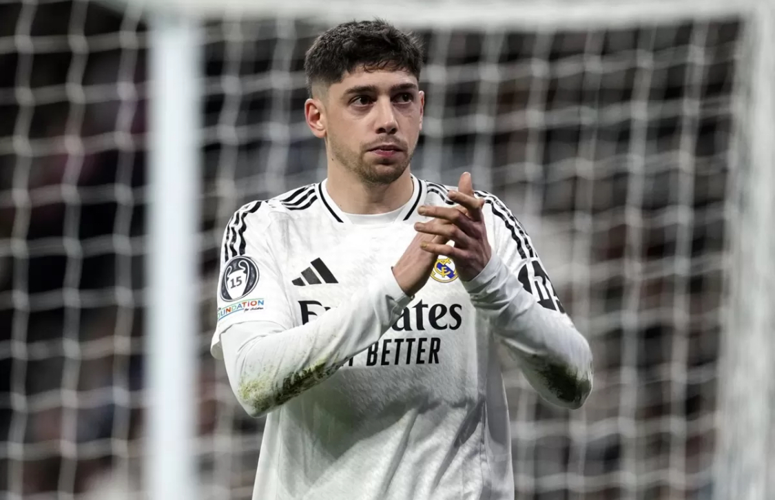 Gelandang andalan Real Madrid, Federico Valverde tengah masuk dalam incaran Manchester United. Sumber foto: (Dok. Real Madrid)