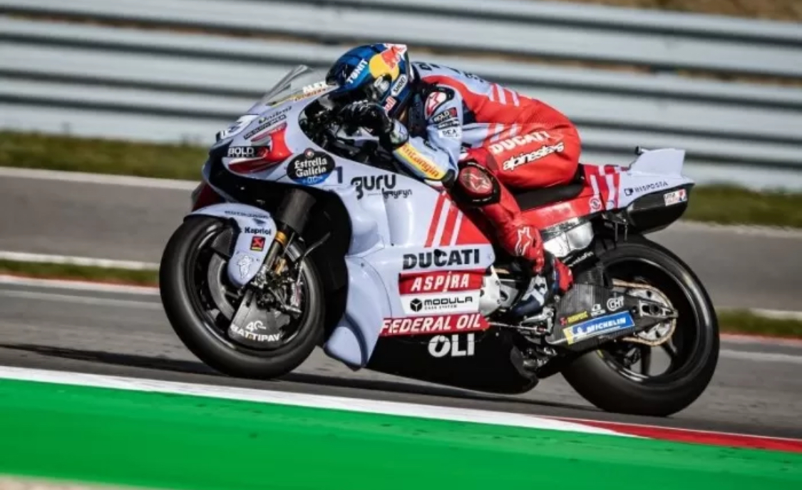 Alex Marquez memenangi sprint race MotoGP Inggris. (ANTARA)