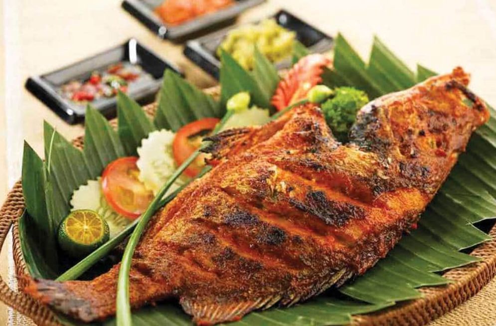 Ikan bakar ala Jimbaran. (balithai.com.sg)