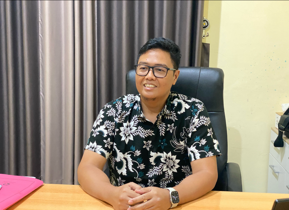 Kepala Perum Bulog Berau, Lucky Ali Akbar. (IZZA/BP)