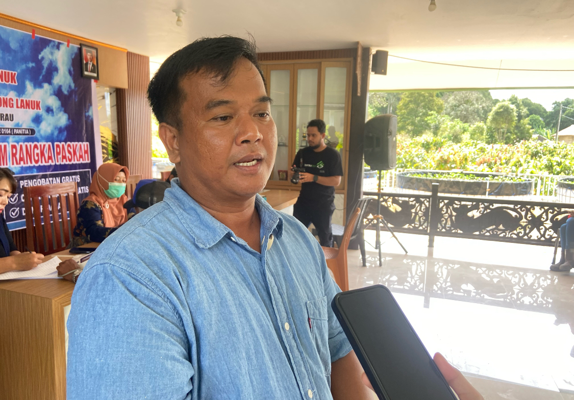 Kepala Kampung Long Lanuk, Samuel. (ARTA KUSUMA YUNANDA/HRK)