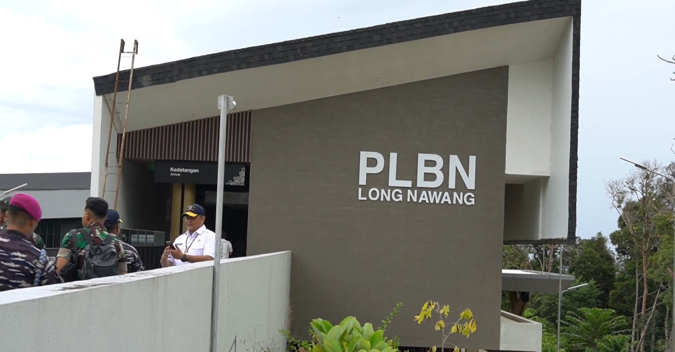 SUDAH BEROPERASI: PLBN Long Nawang di Desa Long Nawang, Kecamatan Kayan Hulu, Kabupaten Malinau, telah beroperasi Oktober 2024 lalu. (DKISP)
