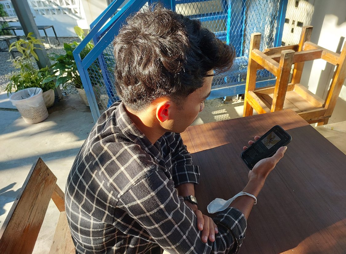 PENIPUAN ONLINE: Modus baru penipuan online berupa bansos dan cek lokasi kurir paket mulai marak. (SEPTIAN ASMADI/HRK)