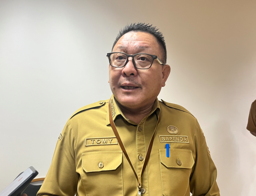 Kepala Bapenda Kaltara, Tomy Labo. (FAISAL/HRK)