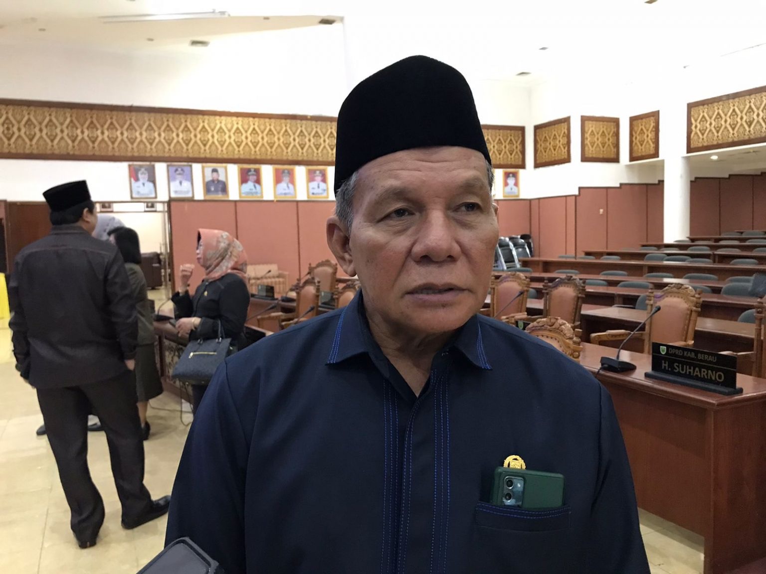 Anggota Komisi III DPRD Berau, Saga. (BERAU POST)