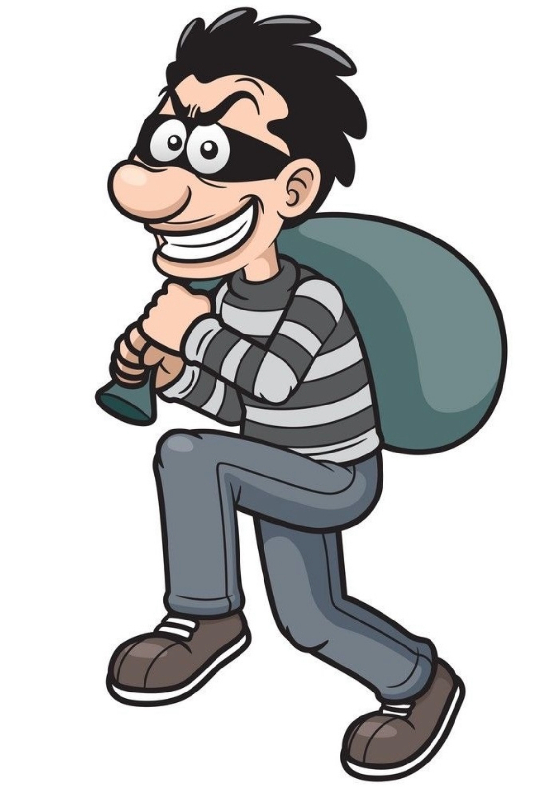 Ilustrasi pencurian. (Vectorstock)