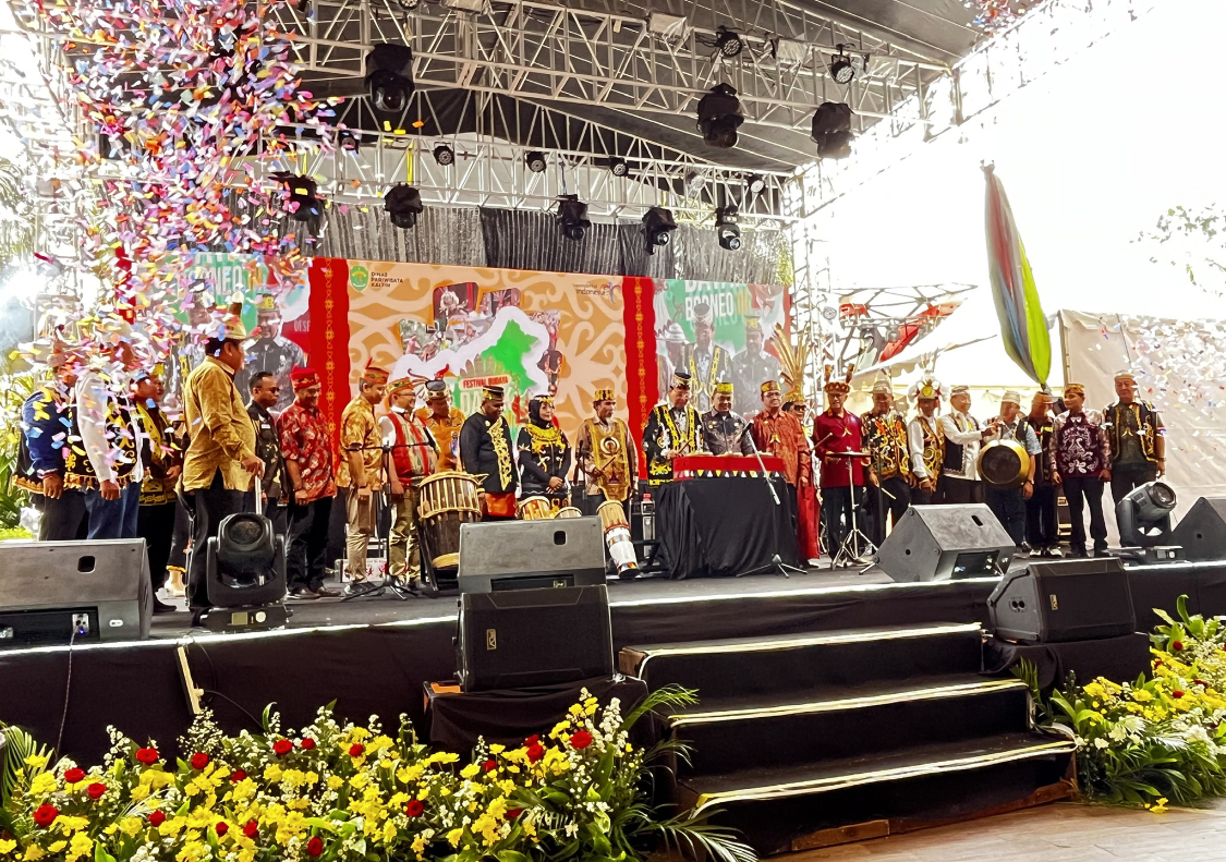 EVENT KALTARA: Pelaksanaan kalender event pariwisata nasional tahun 2025 tetap berjalan meskipun terjadi efisiensi anggaran.  (HRK)