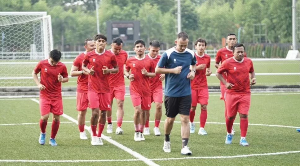 Timnas Minifootball Indonesia saat menjalani persiapan mengikuti Piala Dunia Minifootball 2025. (Dok. Federasi Sepakbola Mini Indonesia)