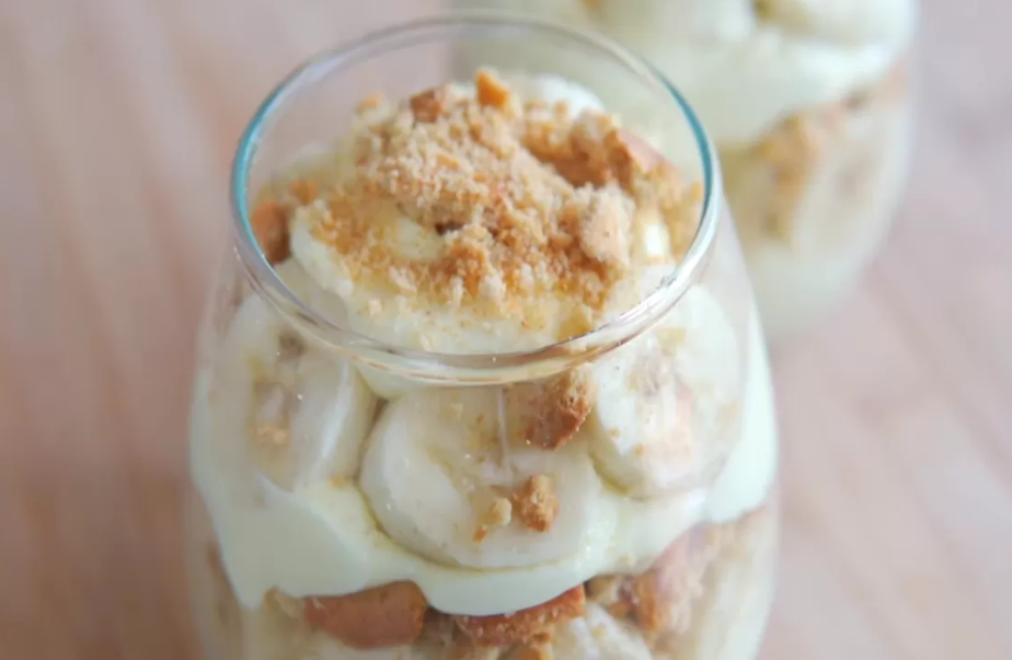 Resep Banana ala Pudding Magnolia Bakery. (dok. Youtube Luvita Ho)