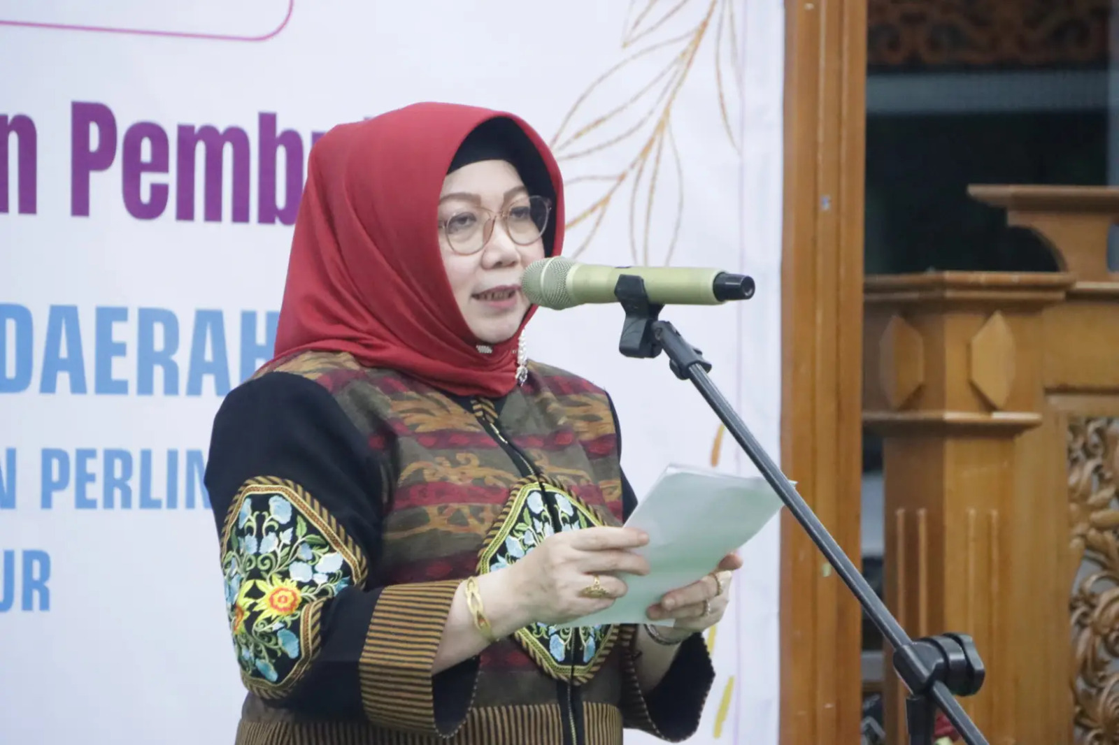 Kepala Dinas Pemberdayaan Perempuan dan Perlindungan Anak (DP3A) Provinsi Kalimantan Timur, Noryani Sorayalita. (DISKOMINFO UNTUK BERAU POST)