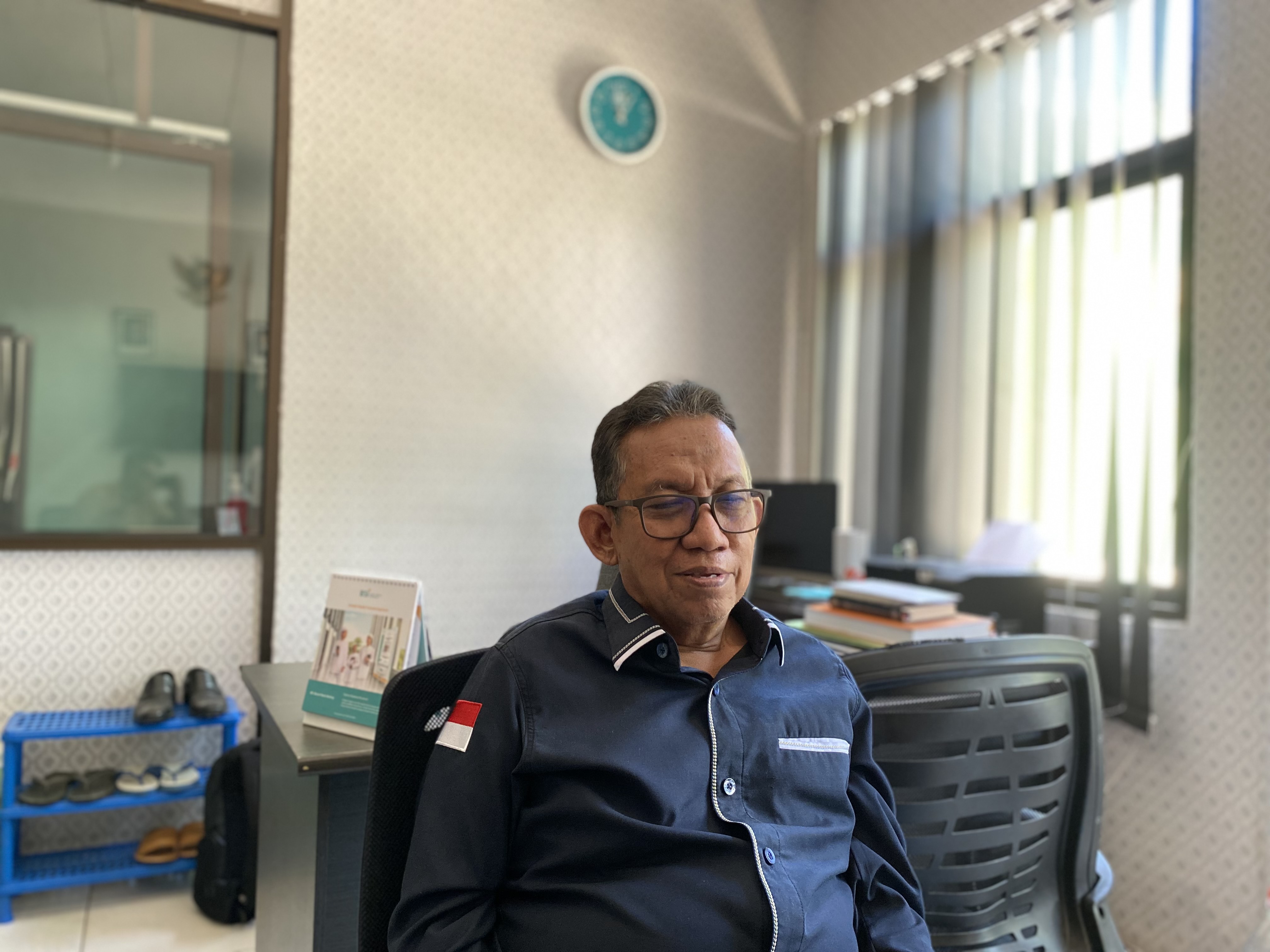 Rektor Universitas Muhammadiyah Berau (UMB), Muhammad Bayu. (SENO/BP)