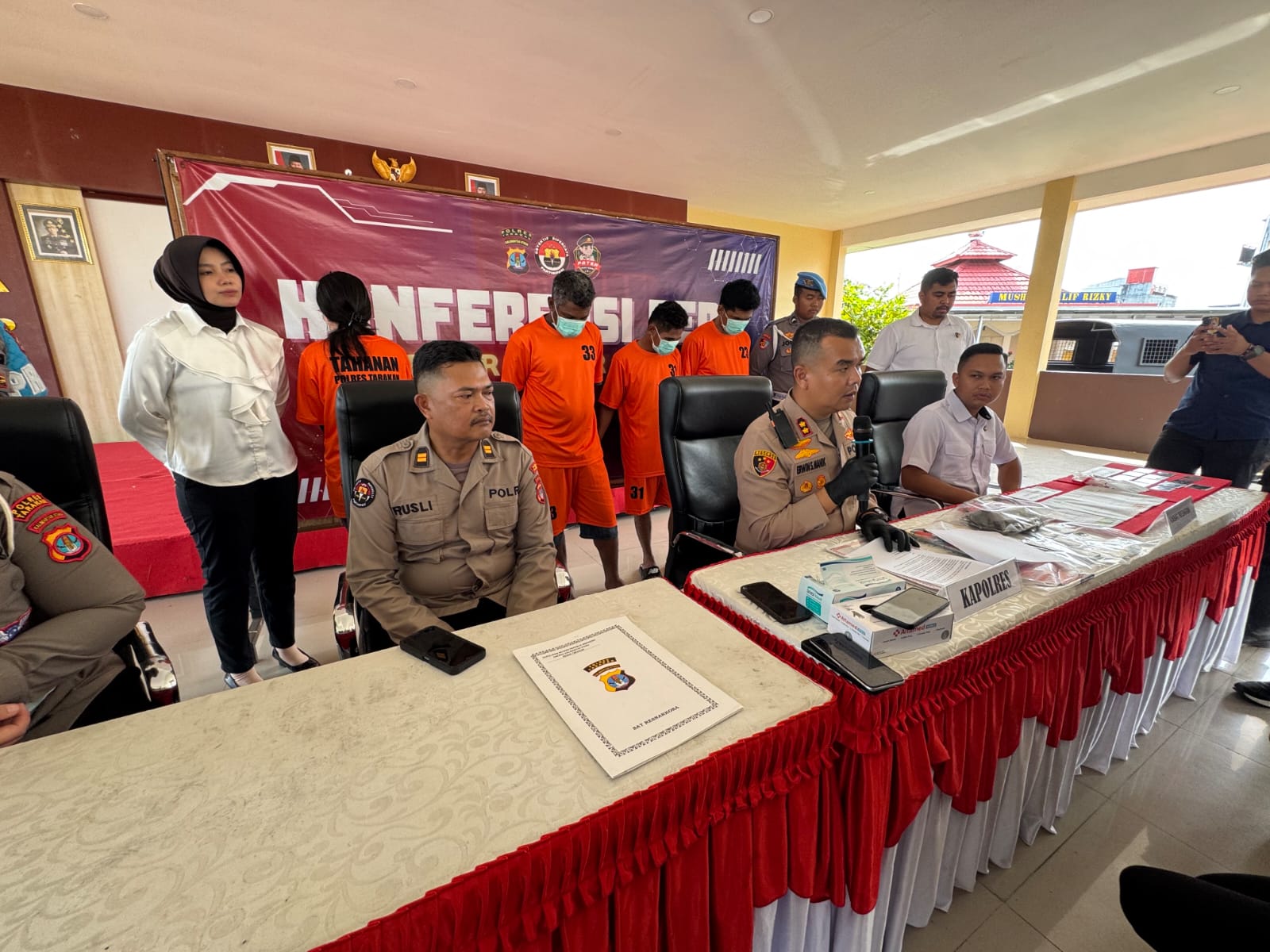 HARUS WASPADA: Satlantas Polres Tarakan mengingatkan masyarakat untuk tidak tergiur layanan pembuatan SIM instan tanpa prosedur resmi. (HRK)