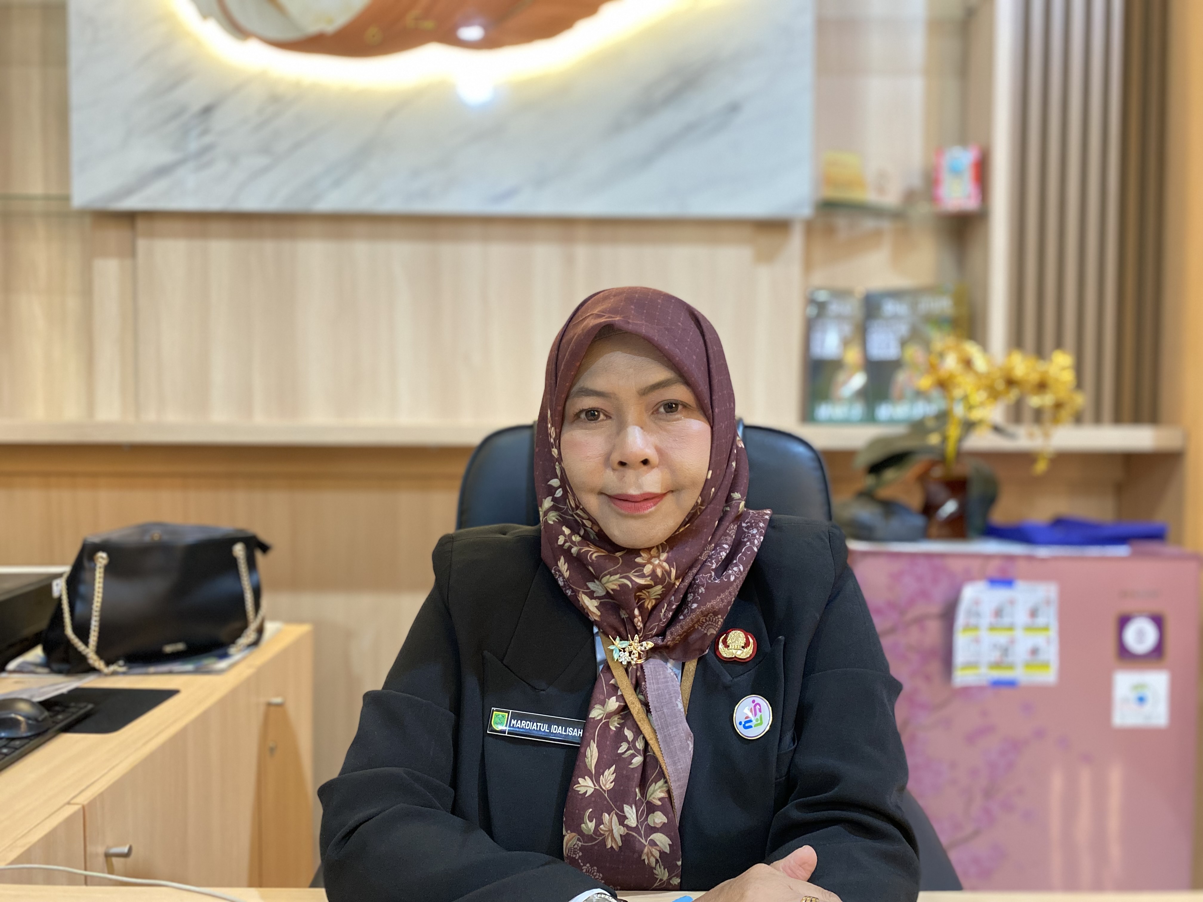 Kepala Dinas Pendidikan (Disdik) Berau, Mardiatul Idalisah. (SENO/BP)