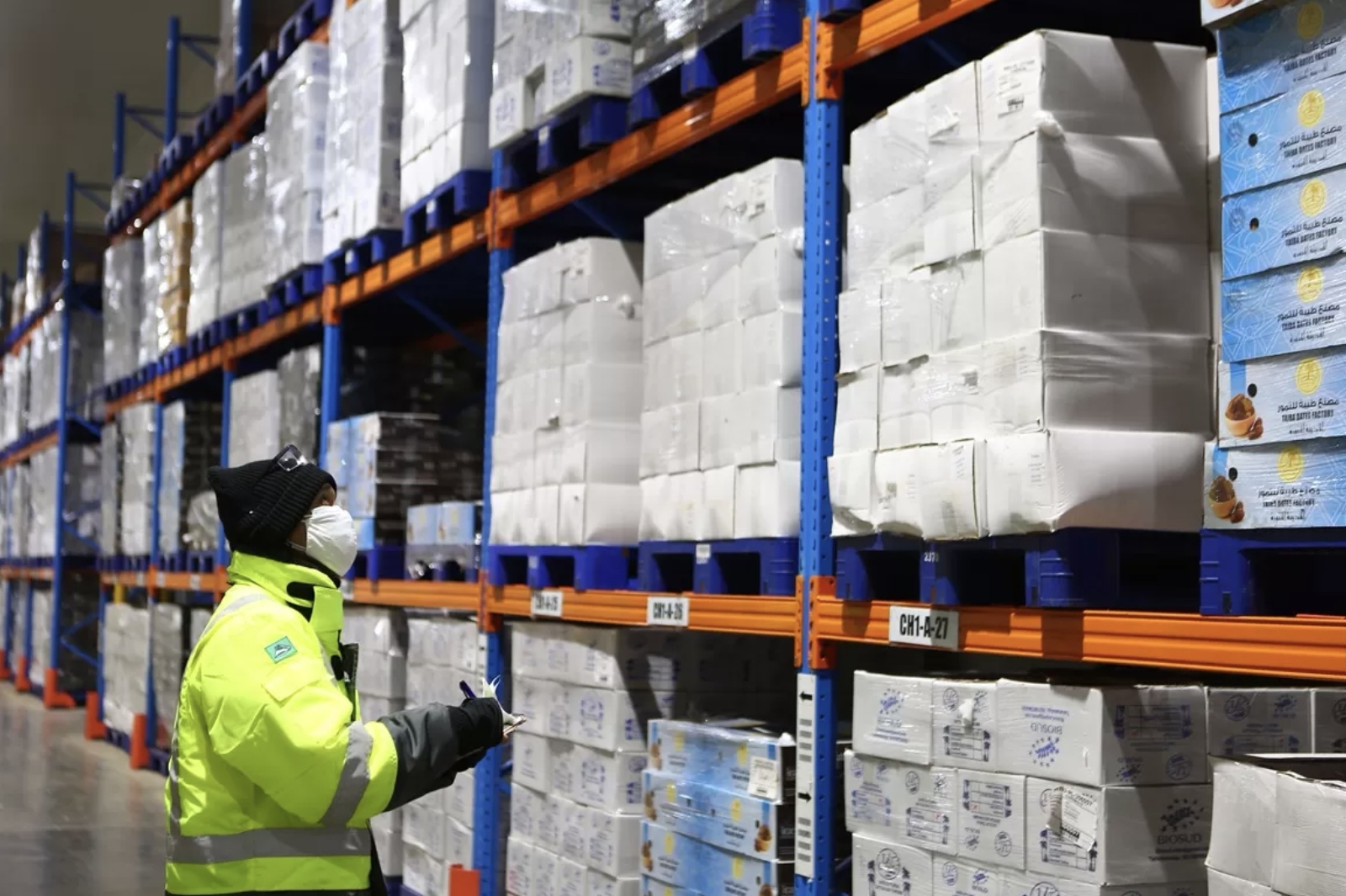 Fasilitas logistik rantai dingin. (Jawapos.com)