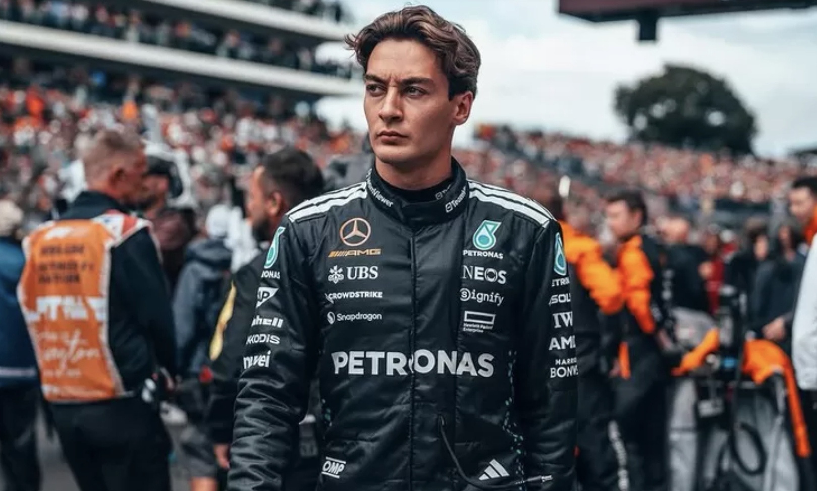 George Russell. (Instagram @geogerussell63)