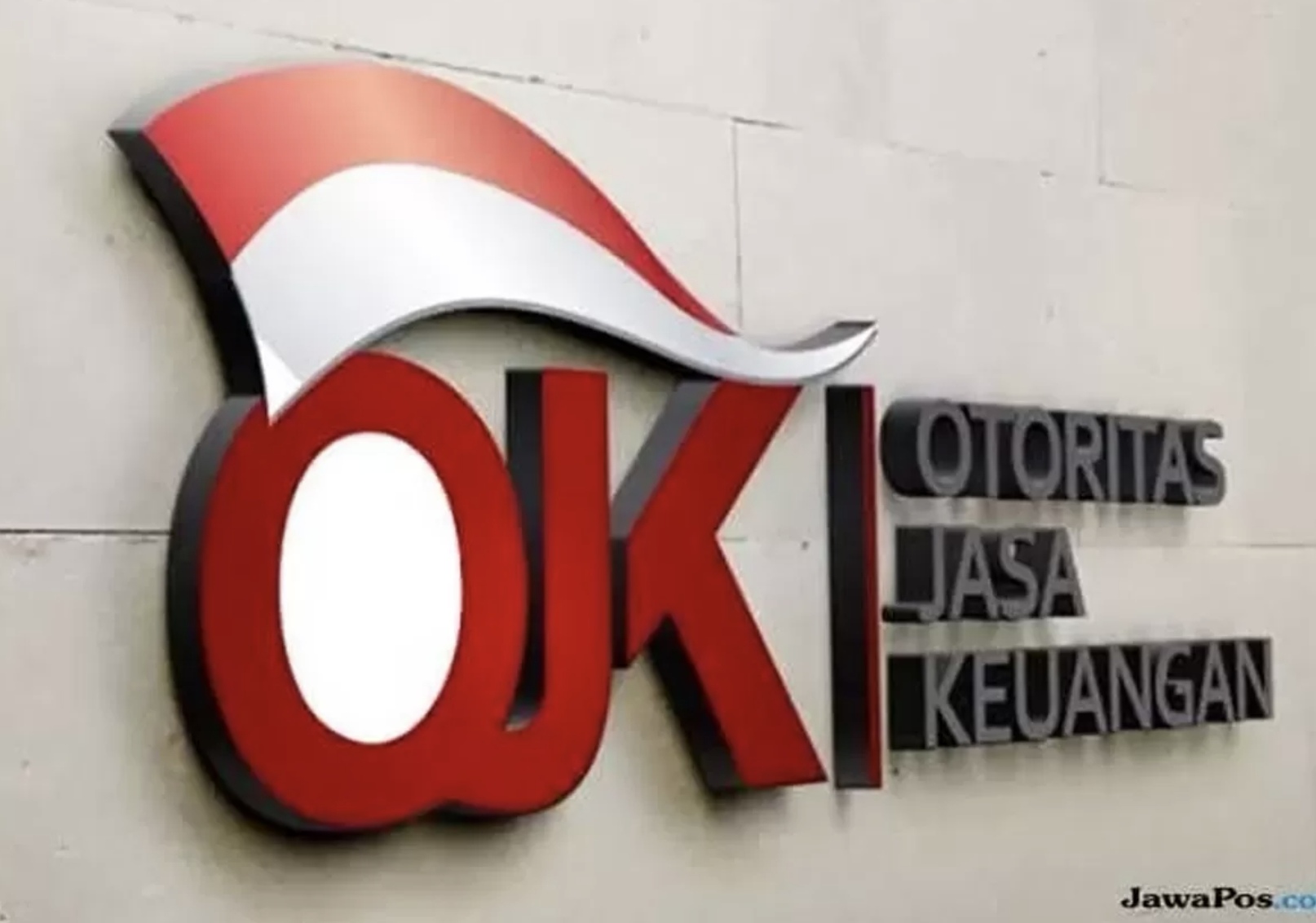 Ilustrasi lambang Otoritas Jasa Keuangan (OJK).